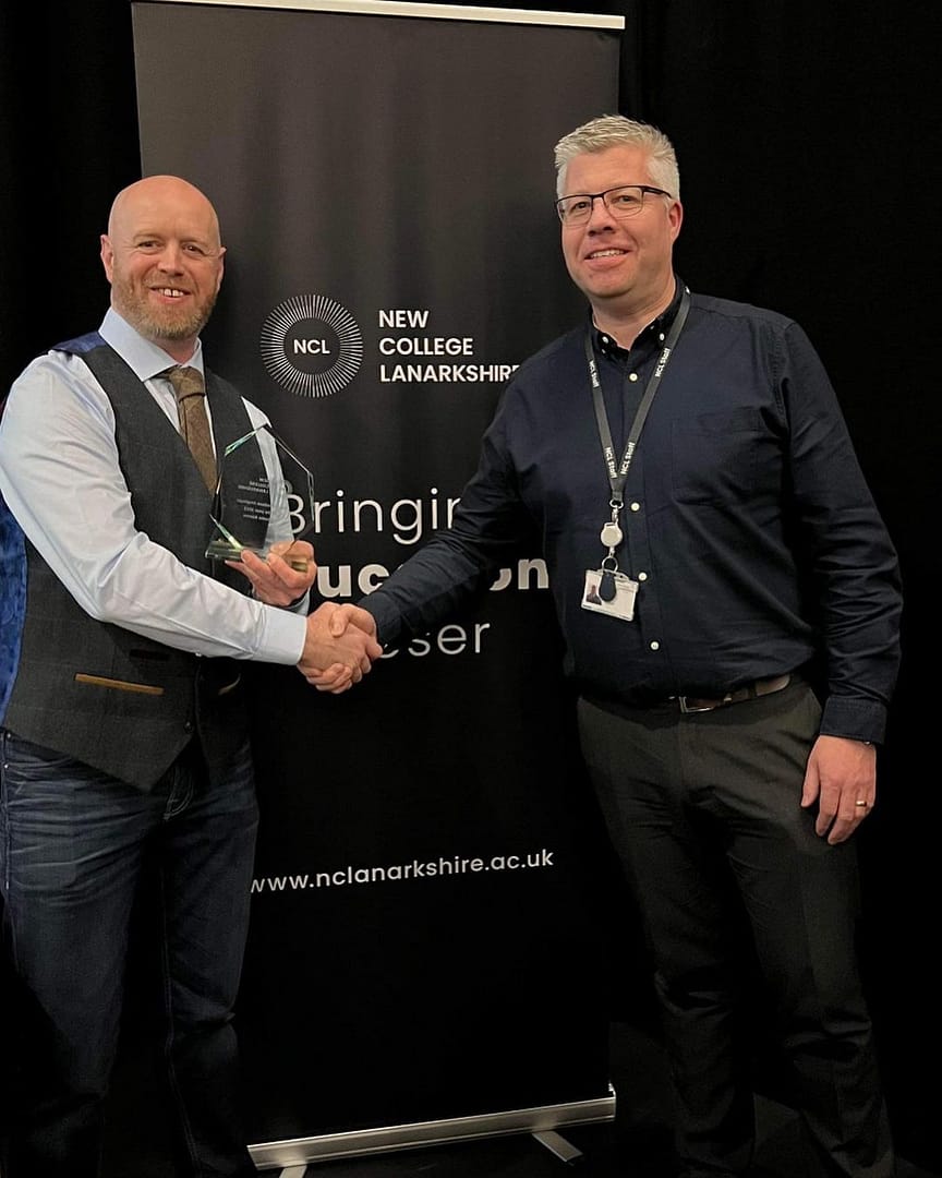 donny hughes innovate alarms award winner