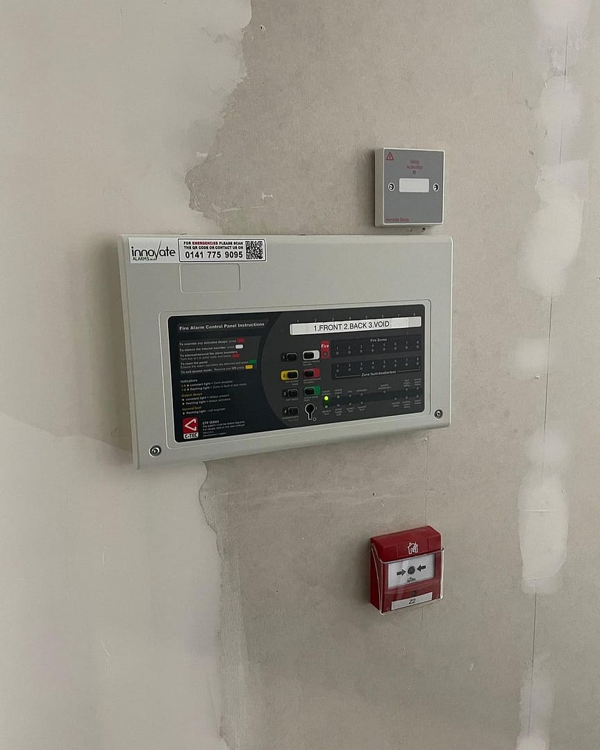 fire alarm system installation in glasgow